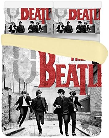 Exciting The Beatles 4 Piece Duvet Cover Sets Twin Size