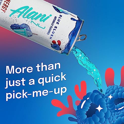 Alani Nu Energy Drink Assorted Variety Pack Blue Slush, Cherry Sluch