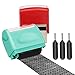 Identity Protection Roller Stamps for Privacy Confidential and Address Blocker, Confidential Roller Stamp with 3 Black Refill Inks (Green)