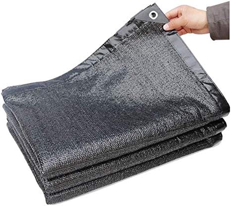 Heavy Duty Waterproof Tarpaulin, Waterproof Tent Thick Cover, for Trucks, Roofs, Camping, Outdoor, Patio, a Variety of Sizes to Choose From, Black by"ZPWZP"