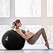 Exercise Ball Clearance Random 55cm / 65cm, Random Black / Blue Color - Fitness Desk Sitting Chair, Pregnancy Ball Anti-Burst, Yoga Workout Pilates Balance Gym Ball w/ Pump, Excersize Swiss Ball