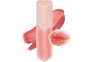 HOLIKA HOLIKA Heart Crush Bare Glaze Tint - K-Beauty Girlish & Juicy Color Lip Tint with Moisture Essence, Long-Lasting Moisture & High Shine, 0.1 fl.oz. (03 PILLOWY)