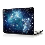 iCasso New Art Fashion Image Series Ultra Slim Light Weight Rubberized Hard Case Glossy Clear Crystal Snap-On Hard Cover Case for MacBook Pro 13 inch (Model: A1278) - Neblua