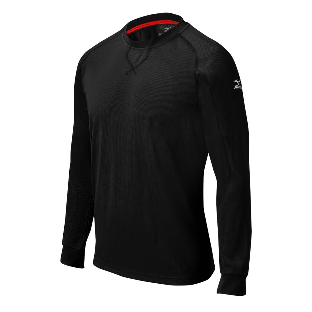 Mizuno Youth Comp Training Top, Black, Large
