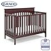 Graco Lauren Convertible Crib, Cherry, Easily Converts to Toddler Bed Day Bed or Full Bed, Three Position Adjustable Height Mattress, Some Assembly Required (Mattress Not Included)