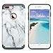 ULAK Slim Case for iPhone 7 Plus, Dual Layer Anti-Scratch Protective Hybrid Hard Back Cover and Soft Shock-Absorption TPU Bumper Case for Apple iPhone 7 Plus 5.5 inch, Marble Pattern
