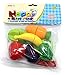 Little Treasures Delicious Playfully Fresh Fruit and Vegies Play Set for Kids