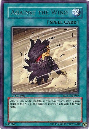 Yu-Gi-Oh! - Against the Wind (RGBT-EN050) - Raging Battle - 1st Edition - Rare