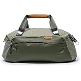 Peak Design Travel Duffel, Extra-Wide Single Zip Access, Weatherproof Shell, 4 External Pockets, Fits Packing Cubes & Camera Cubes, Ideal for Weekend Trips, Versatile Duffel Bag for Travel