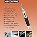 Gocheer Soldering Iron Set 10 in 1 Professional Pen-style Butane Gas iron 26ml Welding Kit Torch