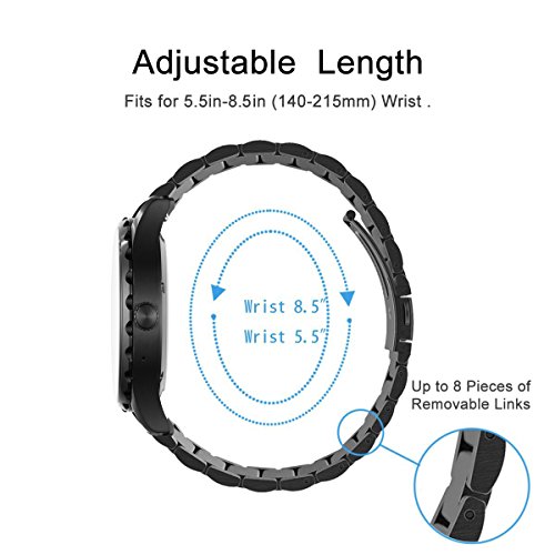 for Skagen Falster Band, Lamshaw Stainless Steel Metal Replacement Straps  for Skagen Falster Skagen Falste