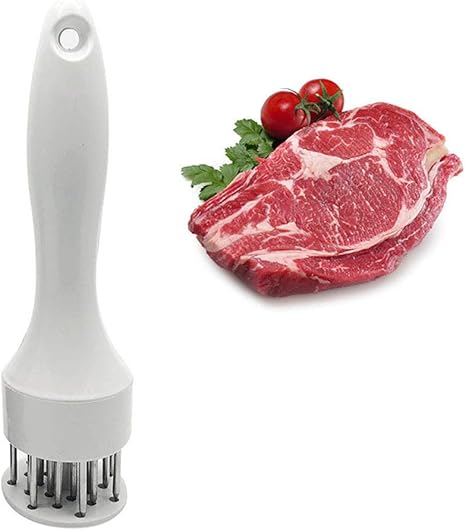Amazon Alioay 肉筋切り器 肉たたき 肉筋切り器 肉叩きハンマー 調理小道具 肉刺し 筋切り お肉が柔らかくなる 携帯式 キッチン用 ブラック 台所 キッチン用品 ブラック 肉たたき ミートテンダライザー オンライン通販
