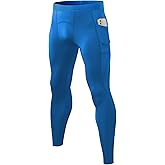 Queerier Men’s Compression Pants Cool Dry Workout Leggings Athletic Sports Base Layer Bottoms Running Tights