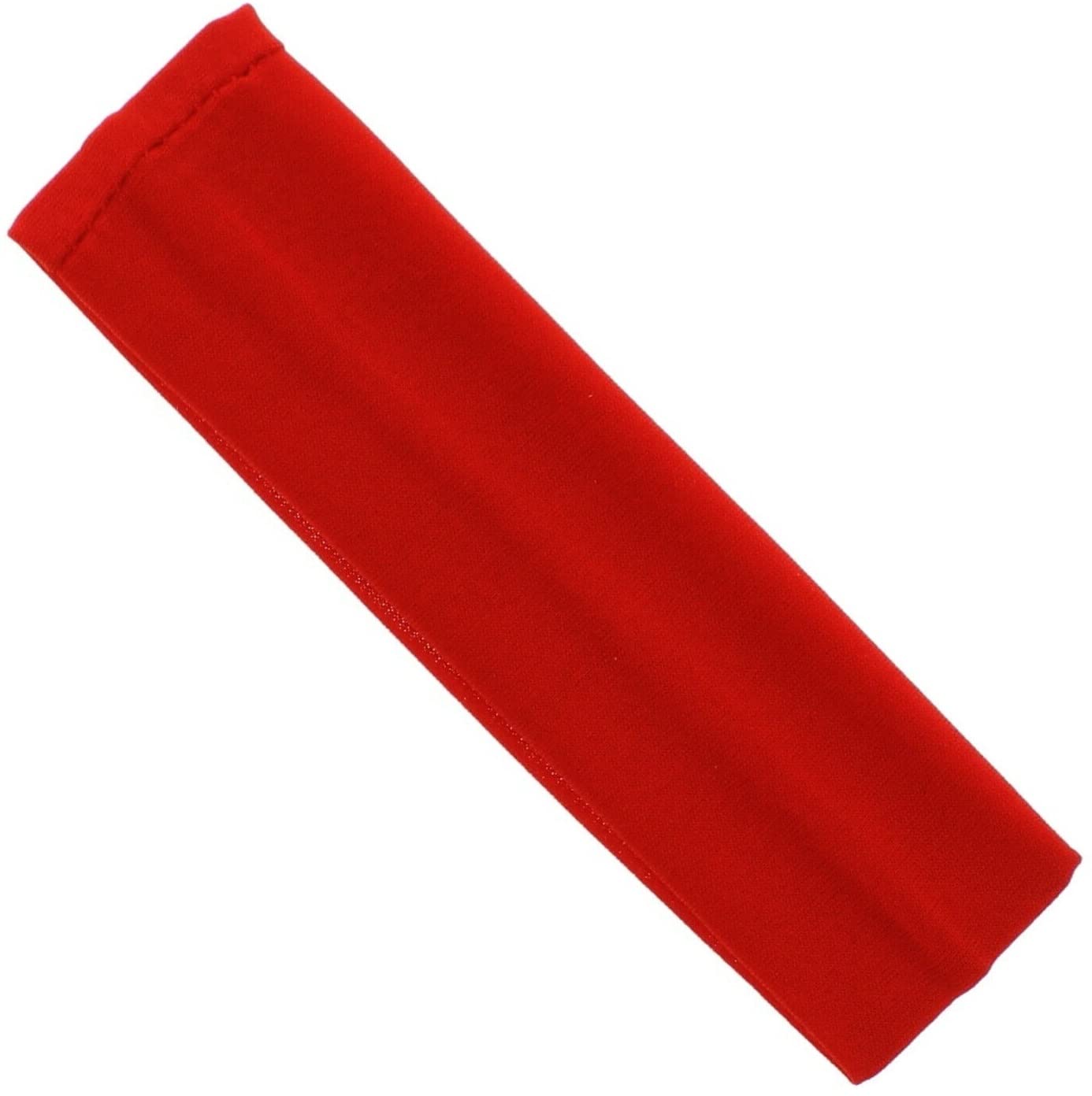 Topkids Accessories Yoga Headband 5cm 6cm (2" / 2.4") Head Band Kylie Hairband Hair Band Hair Bandeau Stretchy Elastic Gym Sports Fabric For Women, Men and Boys, Girls (5cm/ 2", Red)