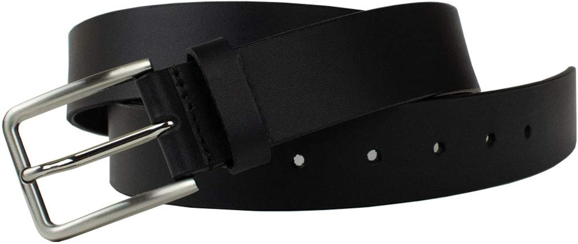 3mm Full Grain Men Solid Leather Belt 8 oz Thickness 1.31.5" Nickelfree