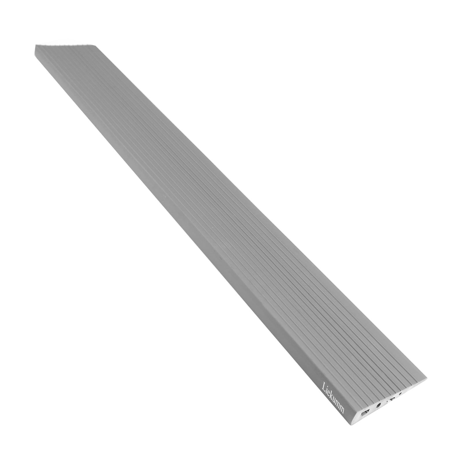 LIEKUMM 2.5 cm Height Wheelchair Ramp, 1000 kg Load Capacity PVC Portable Ramps for Wheelchairs, Indoor & Outdoor Threshold Ramp, Ramps for Mobility Scooter, Electric Wheelchair, Garage, Kerb, Grey