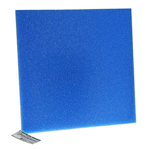 JBL Blue filter foam coarse pore 50x50x2,5cm, Coarse foam for filters to combat all kinds of water cloudiness
