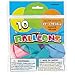 Assorted Pastel Latex Balloons, 12