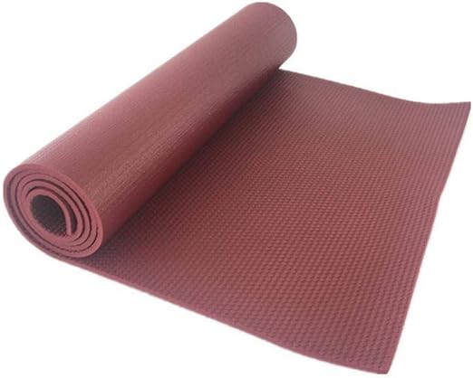 BXGZXYQ Gamma Yoga Mat 6mm Yoga De Alta Densidad Negro Mat Goma ...