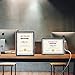 Giftgarden Certificate Document Picture Frames A4 Diploma Holder Wall Tabletop Display, 2 Pack