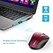 TECKNET Classic Pro M006 Wireless Mouse (Red)
