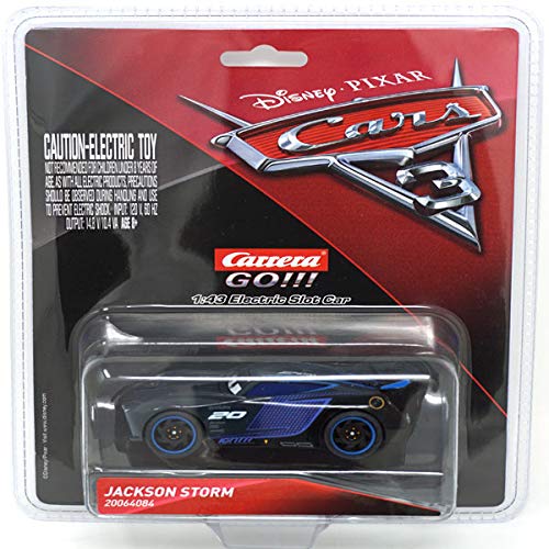 Carrera 64084 Disney Pixar Cars Jackson Storm 1:43 Scale Analog