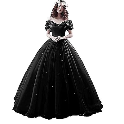 Datangep Womens Lace up Ball Gown Long Quinceanera Dress with Pleated Straps