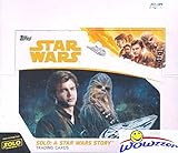 2018 Topps SOLO: A Star Wars Story MASSIVE Factory Sealed 24 Pack Retail Box with 144 Cards! Includes 24 Amazing Parallels & 24 Awesome Insert Cards! Look for Autographs & Sketch Cards! WOWZZER!