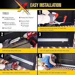 Xcluder 48” Standard Door Sweep, Dark Bronze
