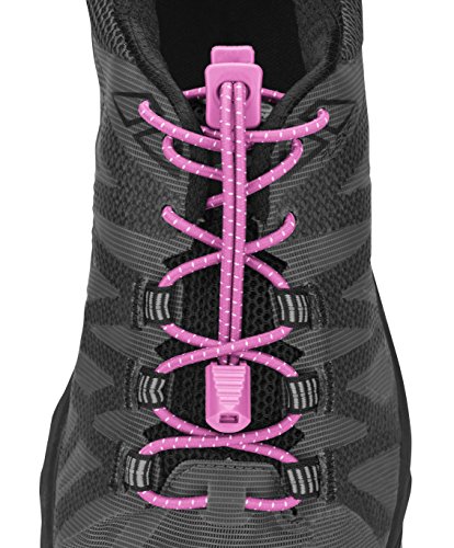 Cheapest Price! Nathan, Elastic No Tie Shoe Laces for Running and Active Sports