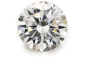 WUZHOUGEMS 50pcs 8mm AAAAA Round Machine Cut Loose Cubic Zirconia Stone Clear Loose CZ Synthetic Gemstone