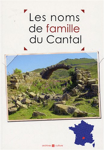 Les  noms de famille du Cantal