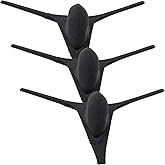 Botmois Mens Mini Bikini Contour Pouch G-string Thong Underwear Thin Ice Silk T-back Micro Underpants Tiny Waist Sheer Tangas