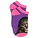 Star Wars Girls Teen Adult Womens 6 pack Socks (6-8 Girls (Shoe: 10.5-4), Galaxy Neon Heather)