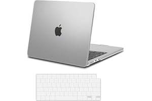 MOSISO Compatible with MacBook Air 13 inch Case 2025 2024 2023 2022 Release M4 A3240 M3 A3113 M2 A2681, Plastic Hard Shell & 