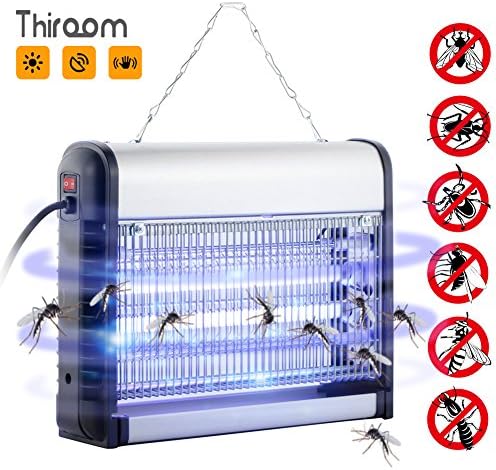 Thiroom Electric Bug Light Zapper-Mosquito,Fly,Bug&amp;Other Pests Killer,Indoor Flying Insect Control - 100% Satisfaction Guarantee