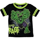 Incredible Hulk Boys Black T-Shirt 7M8711