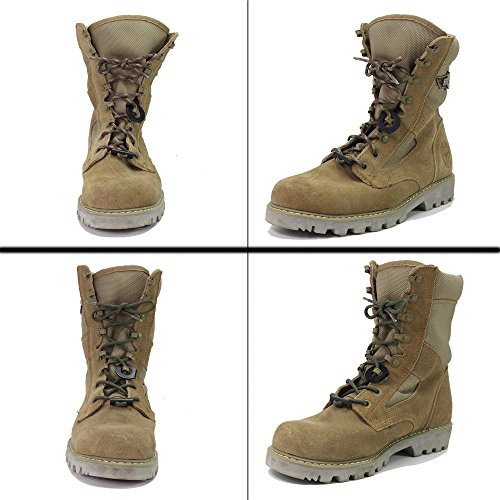image for PSKOOK Paracord Survival Boot Laces Fire Starter Shoelace Ferro Rod Fl