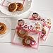 ONOR-Tech 100 PCS Lovely Cute Bowknot OPP Self Adhesive Cookie Bakery Candy Biscuit Roasting Treat Gift DIY Plastic Bag (Lovely Girl)