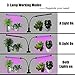 Indoor Plant Grow Lights , Timing Led Grow Light , 36 LED 5 Dimmable Levels Grow lamp with Red/Blue Spectrum, Adjustable Gooseneck, 3/6/12H Timer, 3 Switch Modes