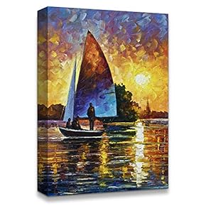 Vintage Oil Painting Home Artwork for Living Room Bedroom