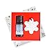 Plant Therapy Snow Flurries Holiday Synergy Essential Oil with Aroma Stone Christmas Tree Ornament 10 mL 100% Pure, Undiluted, Therapeutic Grade