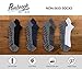 Pembrook Yoga Socks with Grips for Men - 4 Pairs Unisex Non Slip Socks Mens | Socks with Grippers for Men | Grippy Socks mens yoga socks