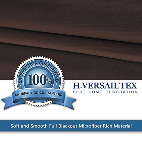 image for H.VERSAILTEX Three Pass Microfiber Blackout Thermal Insulated Grommet 