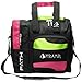 Pyramid Path Deluxe Single Tote - Hot Pink/Lime Green