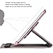 iPad Mini 4 Case, iPad Mini 4 Retina Case, BENTOBEN 360 Degree Rotating [Auto Sleep/Wake Feature] Faux Leather Kickstand Protective Smart Cover Case for Apple iPad Mini 4 Rose Gold