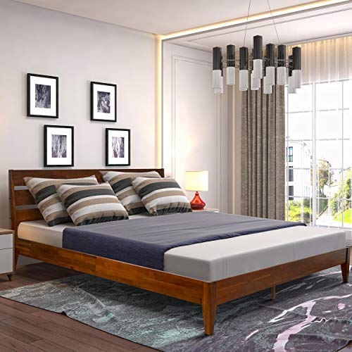 Acacia Emery/Aurora/Kaylin 14 Inch Wood Platform Bed, Bed Frame with