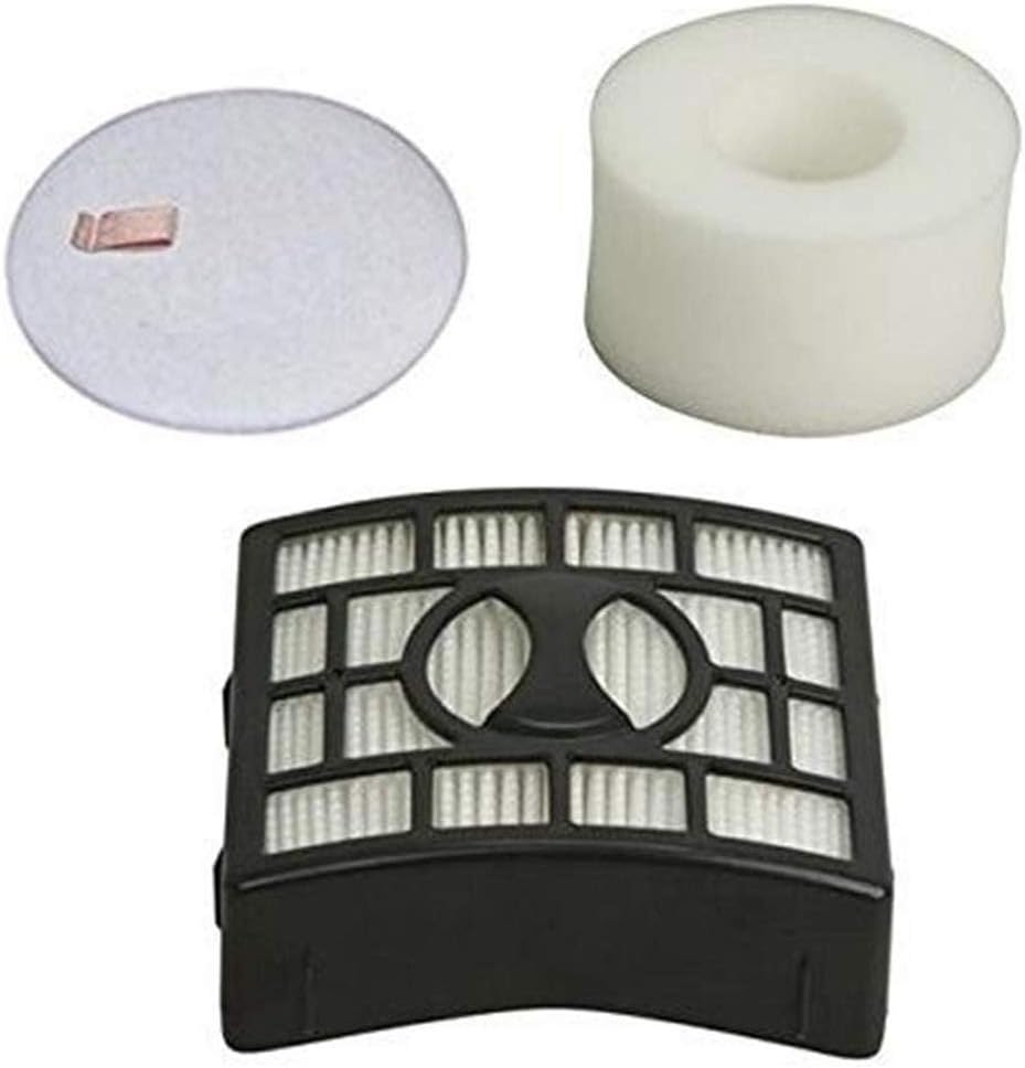 Eztronics CorpHEPA Filter + 1 Foam & Felt Filters Kits for Shark Rotator Lift-Away Vacuum Cleaner NV600, NV680, NV770, NV800, NV803, UV810, Compares to # XFF680 & XHF680