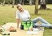 MIER Insulated Lunch Cooler Bag for Men Women, 24 Can Large Lunch Bags Tote Leakproof Lunchbox Coolers for Work Travel Picnic, Green