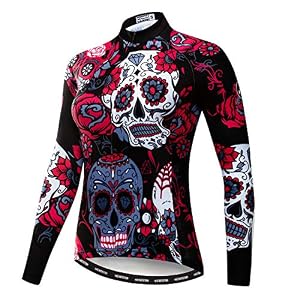 weimostar Cycling Jersey Women Mountain Bike jersey Shirts Long Sleeve Road Bicycle Clothing MTB Tops Outdoor Sports…